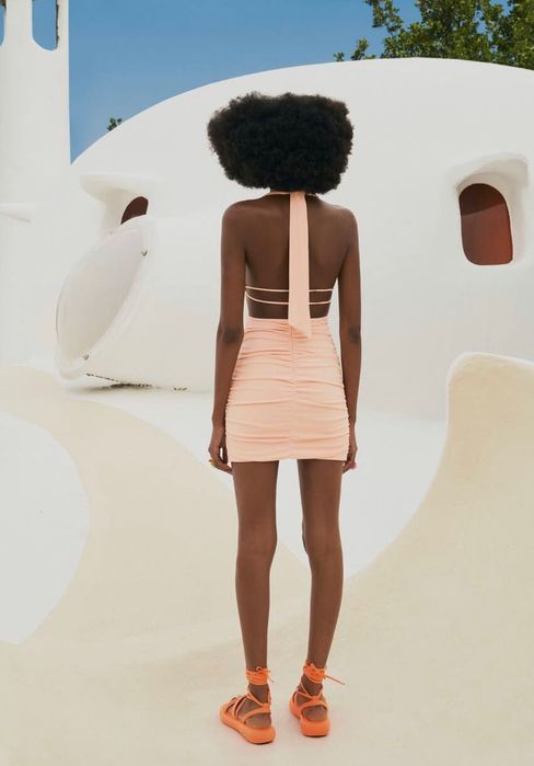 Рокля Зара розова