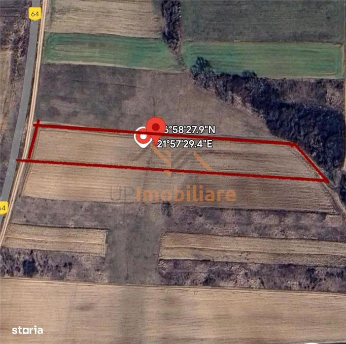 Teren Intravilan 2877 Mp | Dublu Front | Cordau