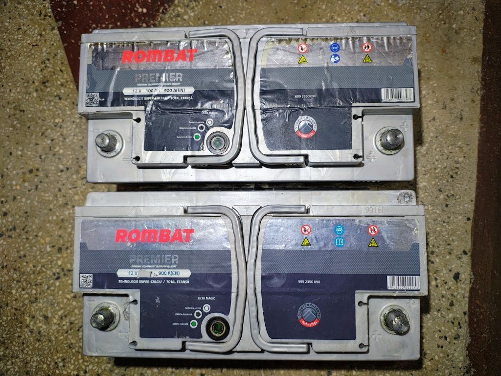 Baterii auto Rombat premier 100Ah.