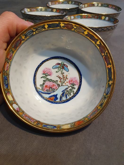 Set 6 boluri portelan china