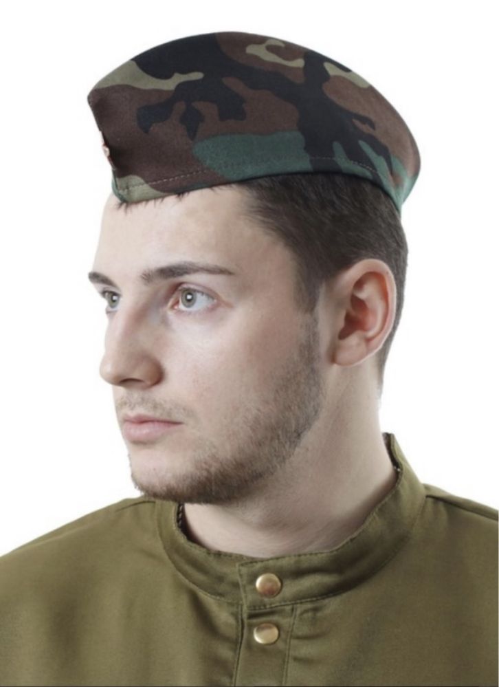Военная одежда пилотка галстук