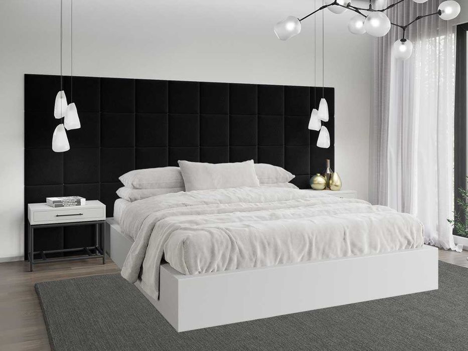 Panou decorativ tapitat – patrat