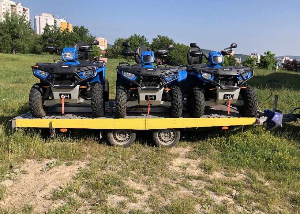 Inchiriere remorca transport Moto, ATV, Side by Side