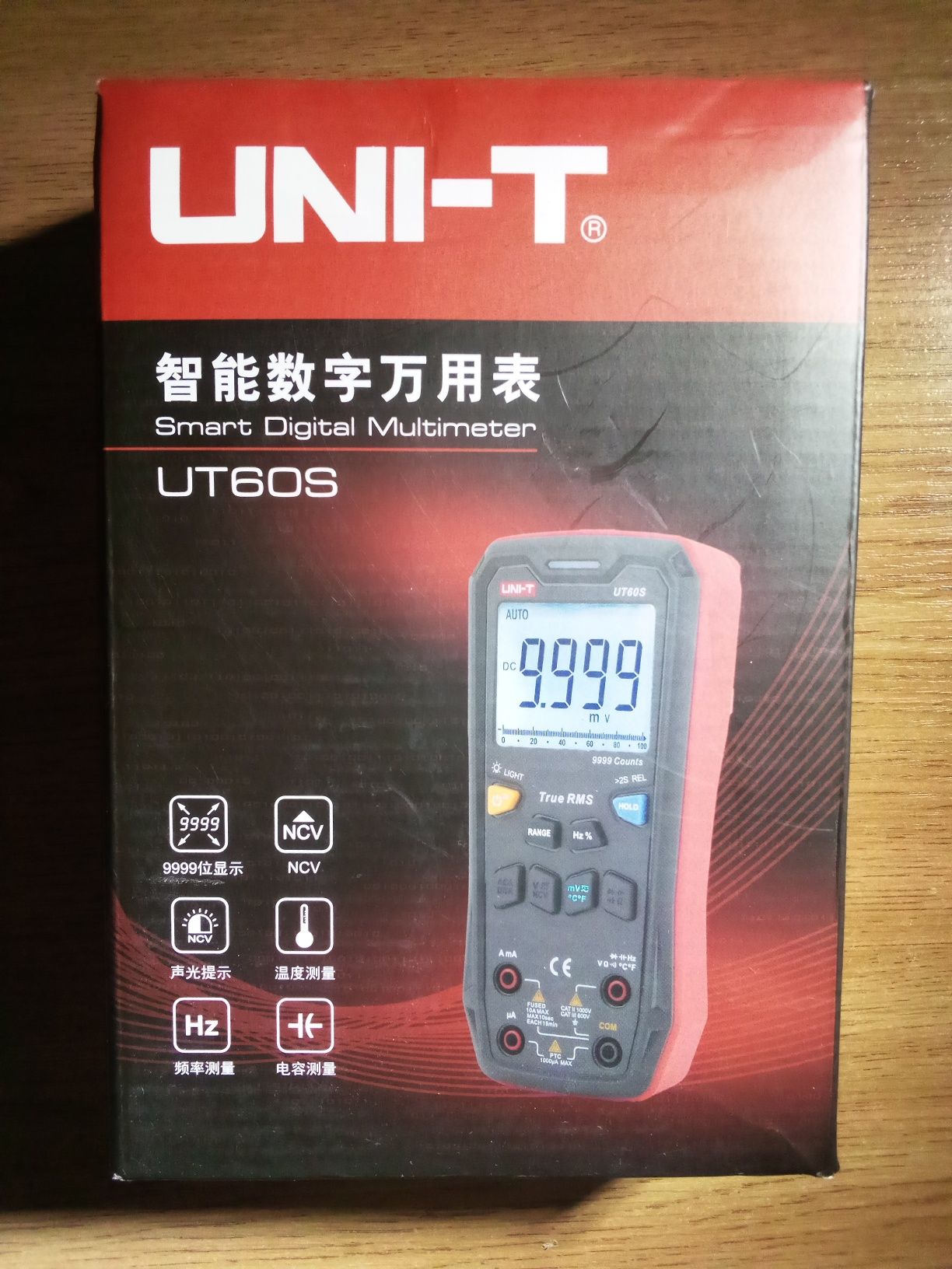 Мультиметр Uni-t UT60S Измерительный прибор вольтметр, амперметр