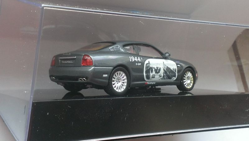 Macheta Maserati Coupe Cambiocorsa 2002 - IXO 1/43 noua