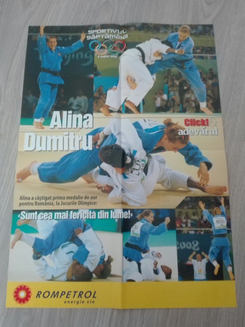 Postere sport - Alina Dumitru, Anul Sportiv 2008