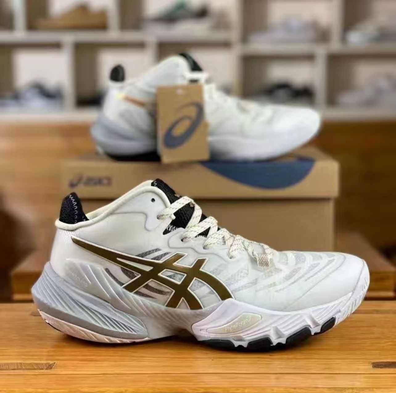 Asics волейбольные кроссовки новые скидка доставка