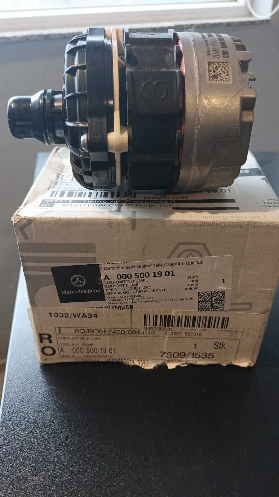 vand pompa apa Mercedes A 000 500 19 01