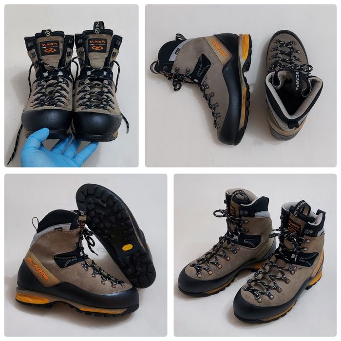 Bocanci SCARPA Mont Blanc ghete de alpinism, vânătoare Gore-Tex Nr 42