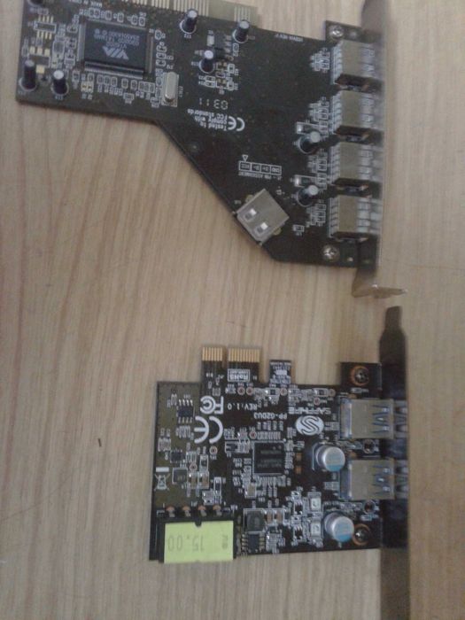 Компютърна карта Пи Си Ай Експрес за USB 3.0 с модул за 4 USB 2.0