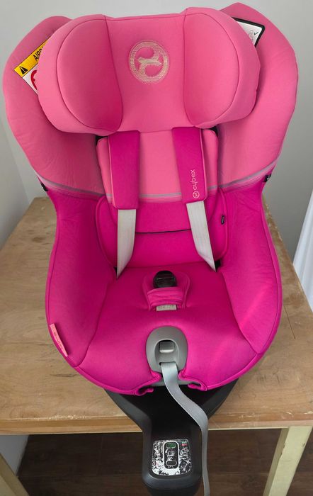 CYBEX Стол за кола с база (61-105см) SIRONA S2 I-SIZE MAGNOLIA PINK