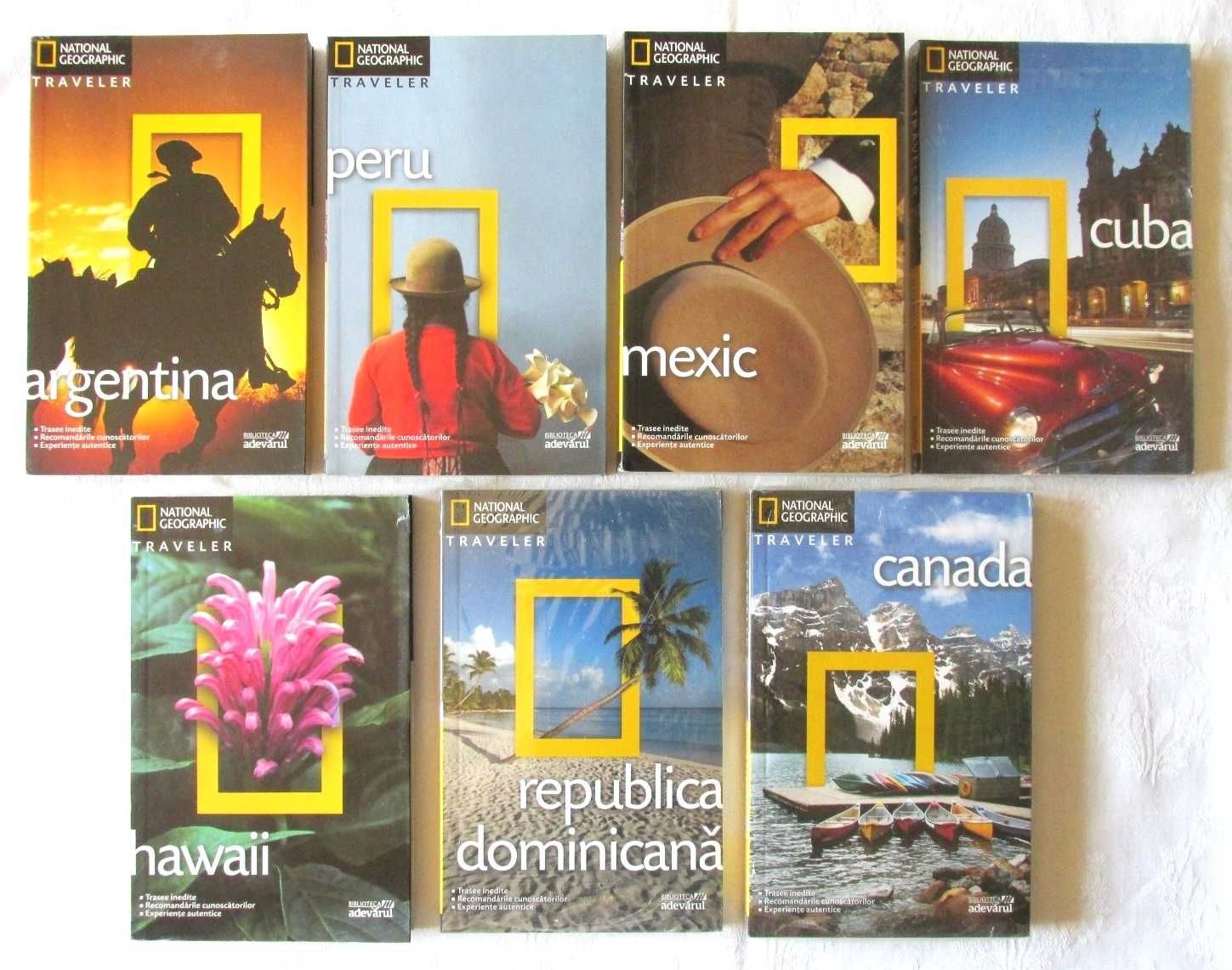 Colectia "NATIONAL GEOGRAPHIC Traveler", 26 volume (Serie completa)