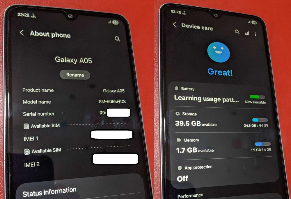 Telefon Samsung Galaxy A05 64GB 4GB RAM Dual Sim Android