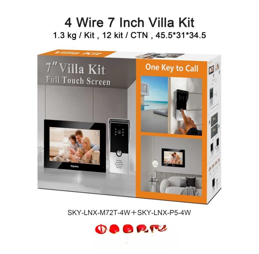 video interfon pentru apartamente, case, vile, magazine, firme