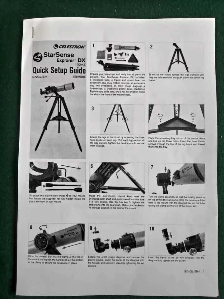 Статив Celestron Starsense Explorer с държач за смартфон-няма телескоп