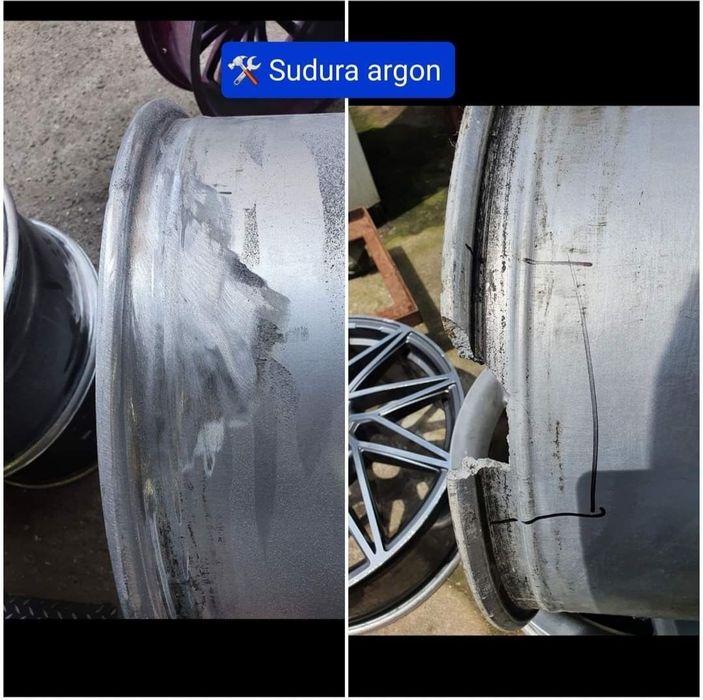 Sudura argon jante