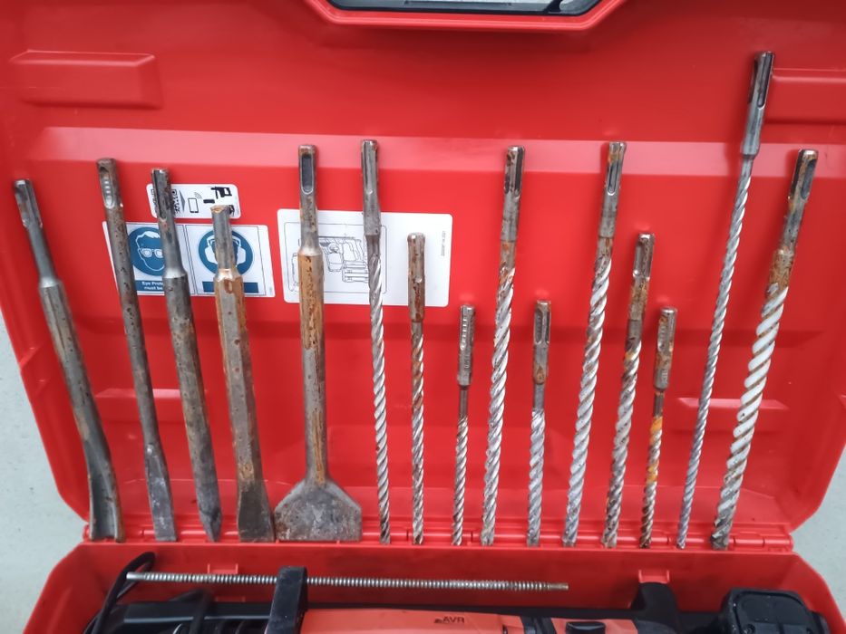 Rotopercutor hilti te6 22 nuron , 2 baterii,încărcător C6,cutie