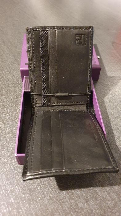 Portofel piele maro barbati