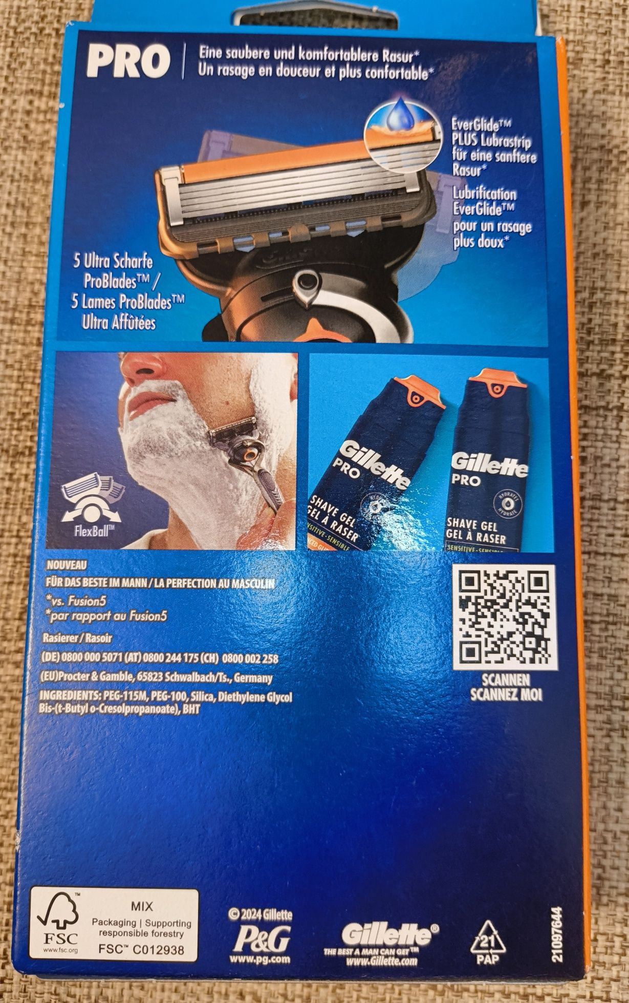 Лот от 3 бр. Самобръсначки GILLETTE