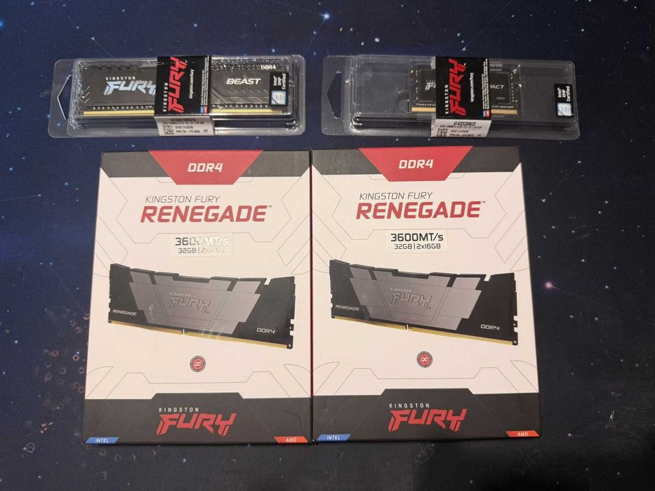 RAM Laptop DDR4 Kingston Fury 32GB 3200–3600MHz–NOI/SIGILATE