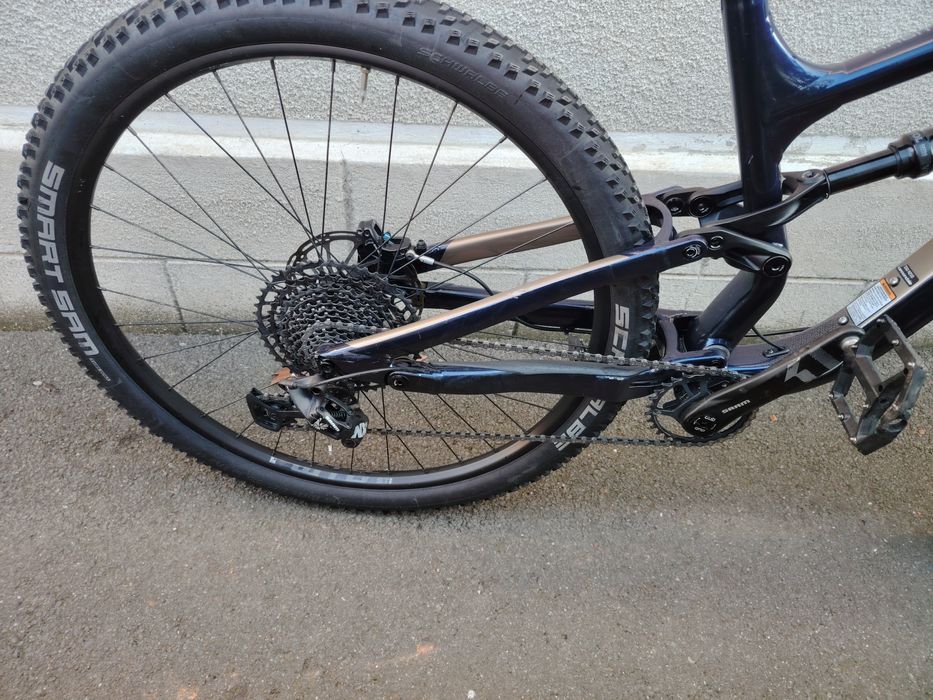 Bicicleta full suspension cannodale habit