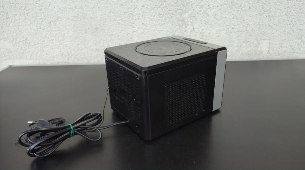 radio stereo cu ceas cd terris 234 fm bucatarie alarma bass joc copii