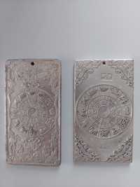 Lingour vechi i suflate cu argint zodiacul tibetan
