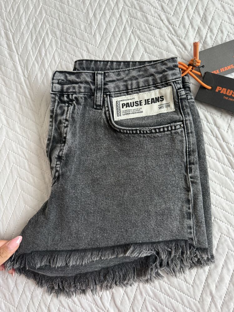 Дънкови панталонки pause jeans