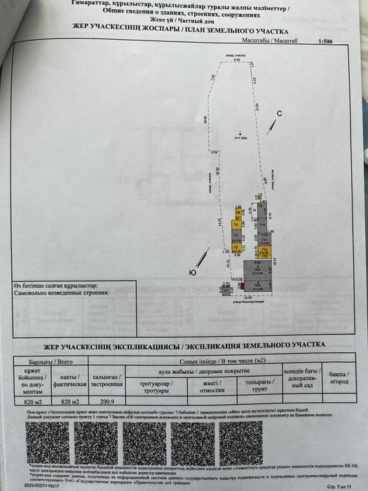 Дом с большим участком на юности