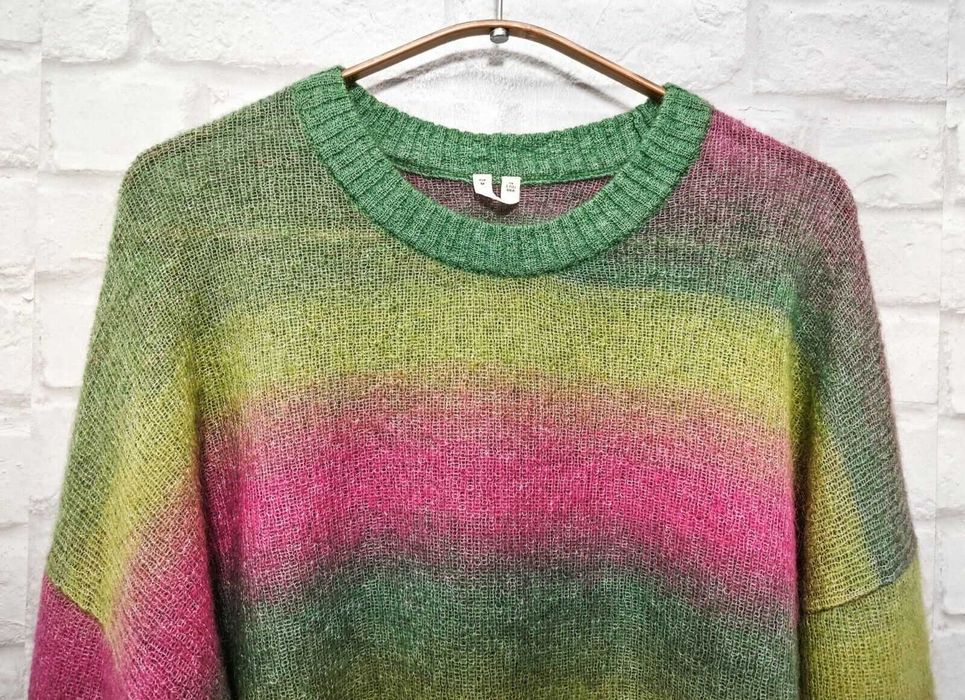 ARKET Mohair Дамски многоцветен пуловер размер М