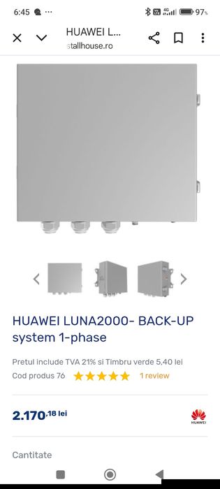 Back up box Huawei Lună 2000