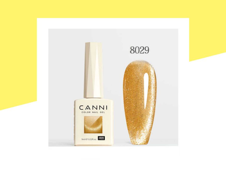 Професионален хипоалергенен гел лак котешко око - CANNI – 9 мл.