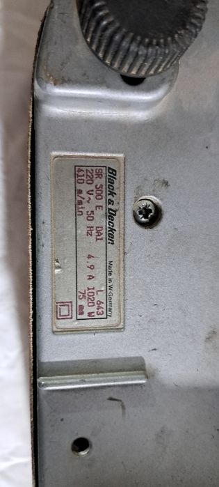 Masina slefuit cu banda Blach&Decker.Made in Germany.