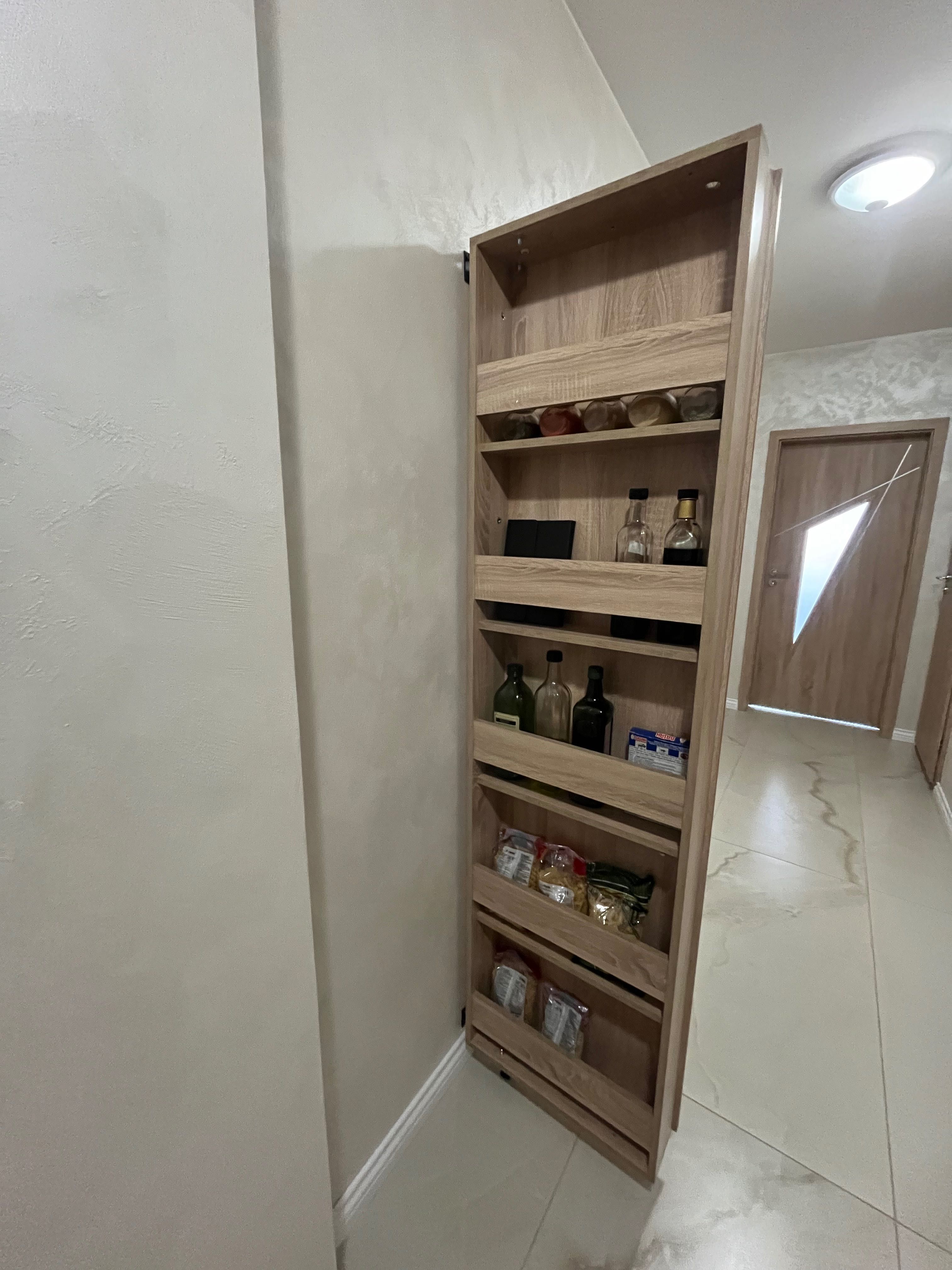 Шкаф за обувки с огледало и снимка по поръчка