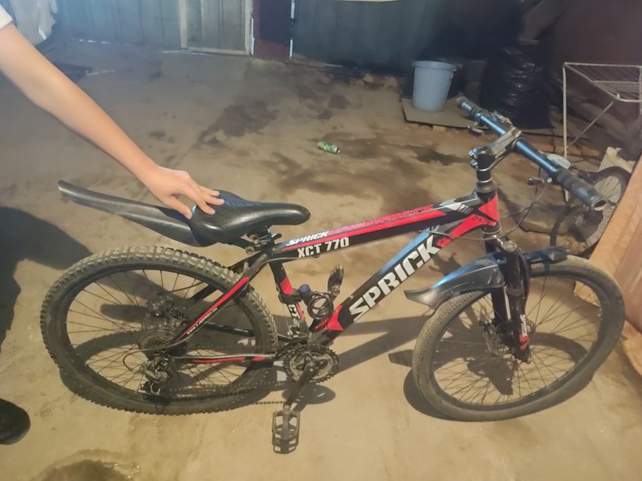 Велосипед на хаду