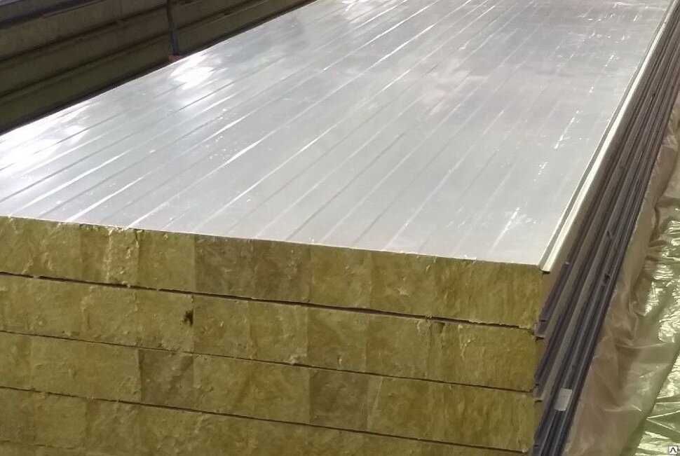 Rossiya metallidan mineral sendvich panel | Сэндвич панели с мин ватой