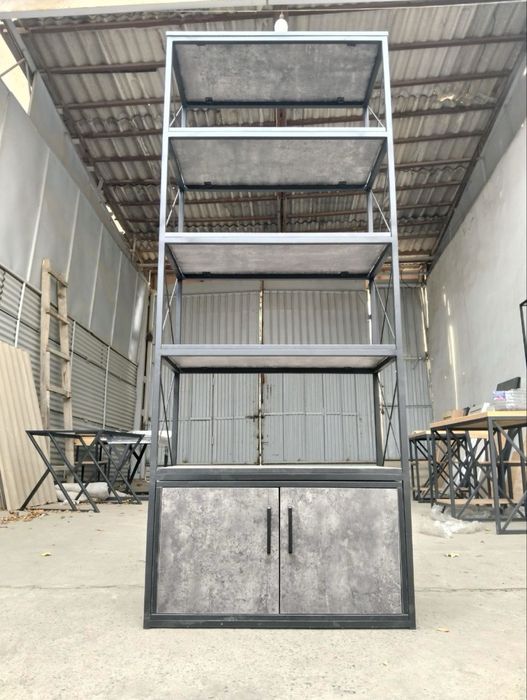 сиз хохлаган тумбали стелаж