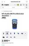 NTI Audio MR Pro Minirator + Adaptor/Protectie MR-PRO 70/100V