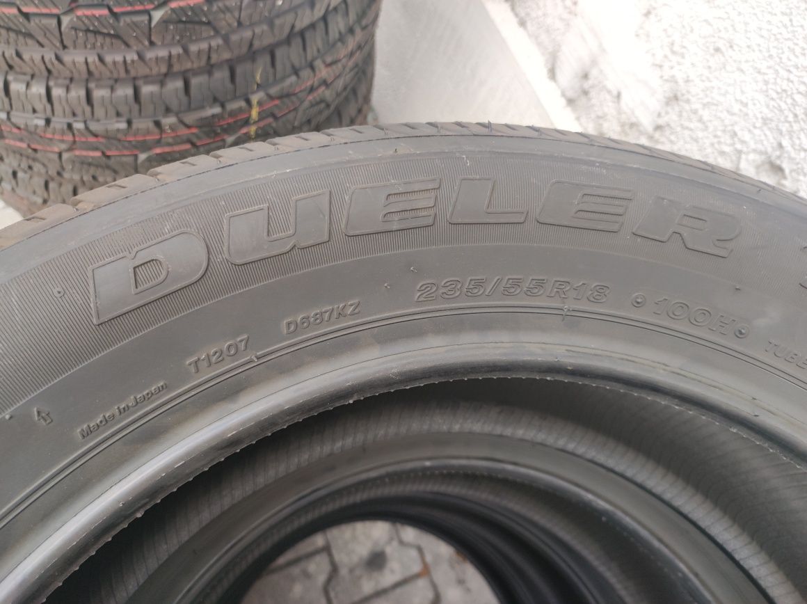 Anvelope turism all season noi Bridgestone 235 55 18 H/T