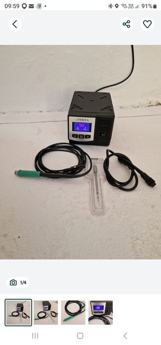 De vânzare: Stație de lipit profesională JBC HD + Mâner T470-S + Vârf