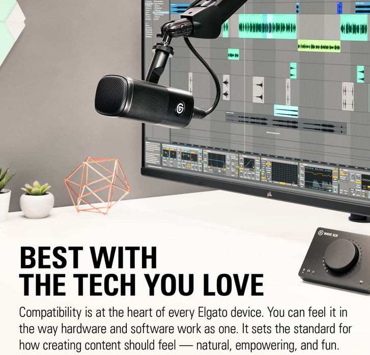 Elgato Wave DX-microfon XLR dinamic Sigilat