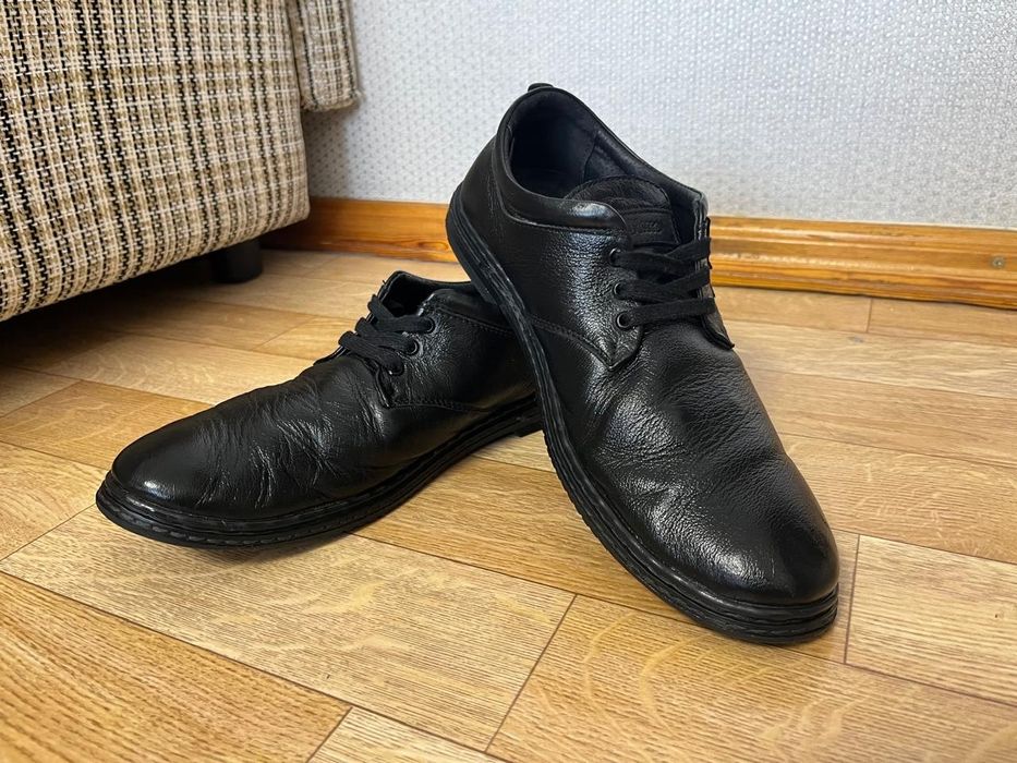 Школьные кожаные туфли