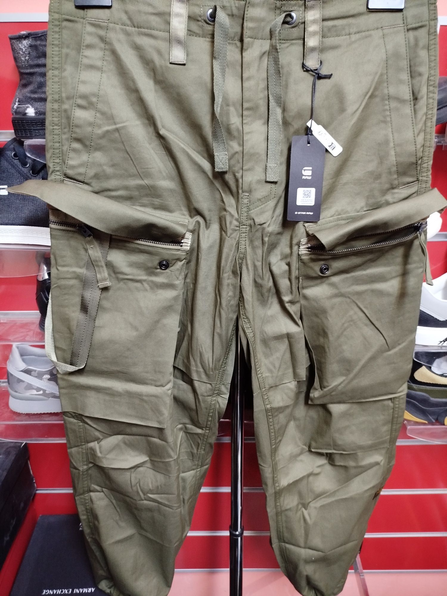 Оригинален мъжки карго панталон G-Star Raw R-3N Balloon S cargo нов