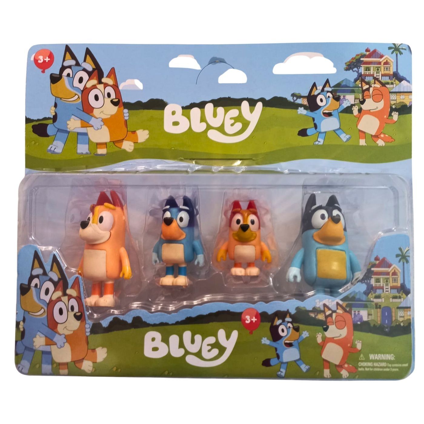 Bluey, Bingo – set 4 figurine Bluey’s