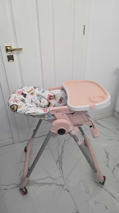 Vand scaun de masa Peg Perego Prima Pappa Follow Me multicolor