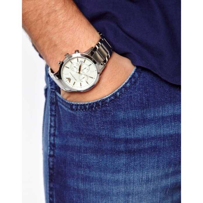 CEAS Armani Premium Chronograph Silver Elegant -NOU 2025 !!!