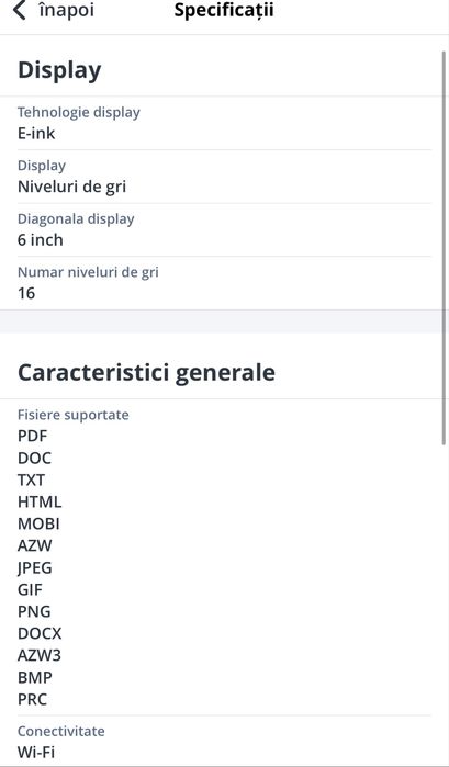 Kindle ebook reader wifi 4gb