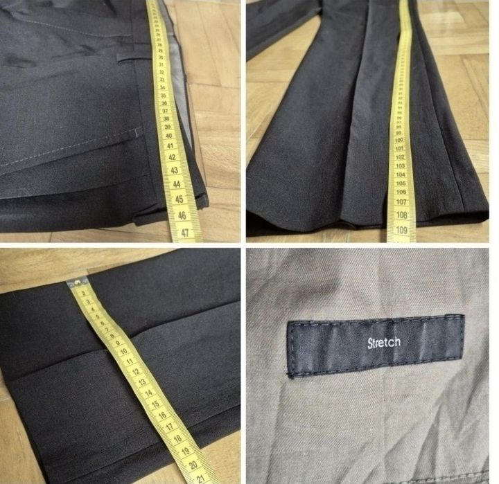 Pantaloni eleganți Hugo Boss pentru Bărbați, Lână Virgină - W34/L32