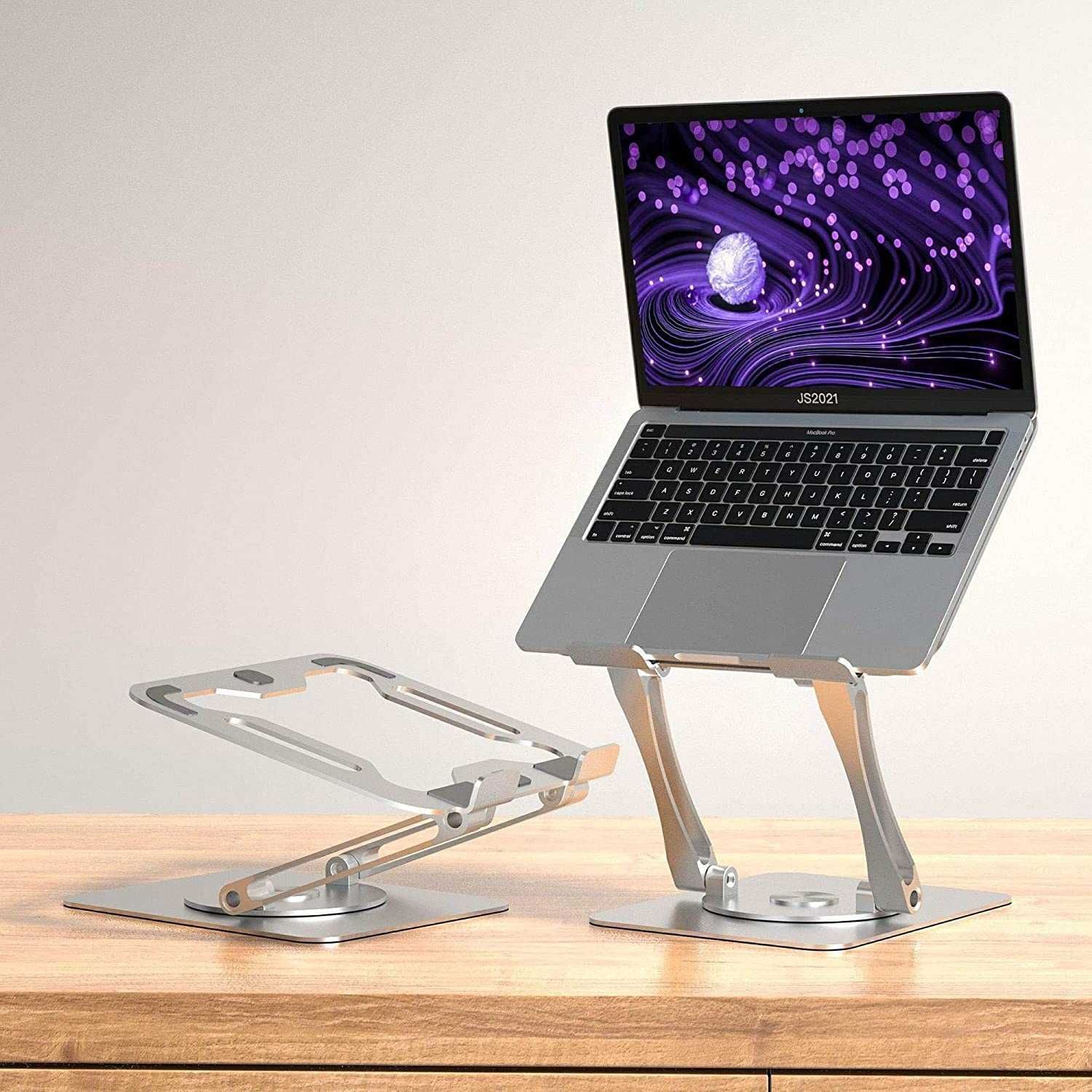 Suport de Laptop Ergonomic din Aluminiu