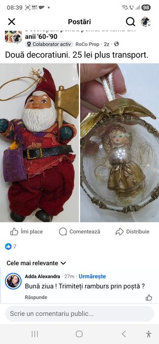 Ornamente Crăciun